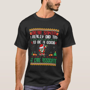 T-shirt Père Noël Essaie d'être un bon compagnon de soins