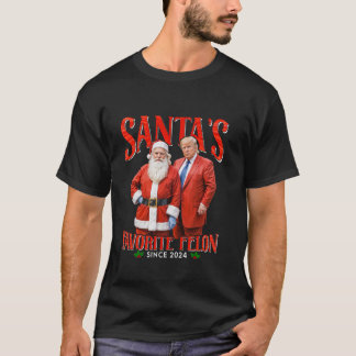 T-shirt Père Noël est le Felon favori depuis 2024 Noël Noë