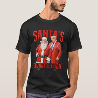 T-shirt Père Noël est le Felon favori depuis 2024 Noël Noë