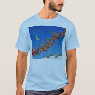 T-shirt Père Noël et chemise de renne