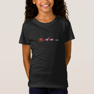 T-Shirt "Père Noël et la magie des dinosaures"