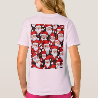 T-shirt Père Noël et rennes