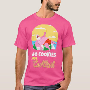 T-shirt Père Noël Été Noël En Juillet Noël Cocktail Beach