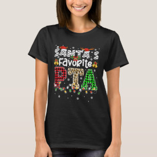 T-shirt Père Noël Favori PTA Thérapiste de Noël