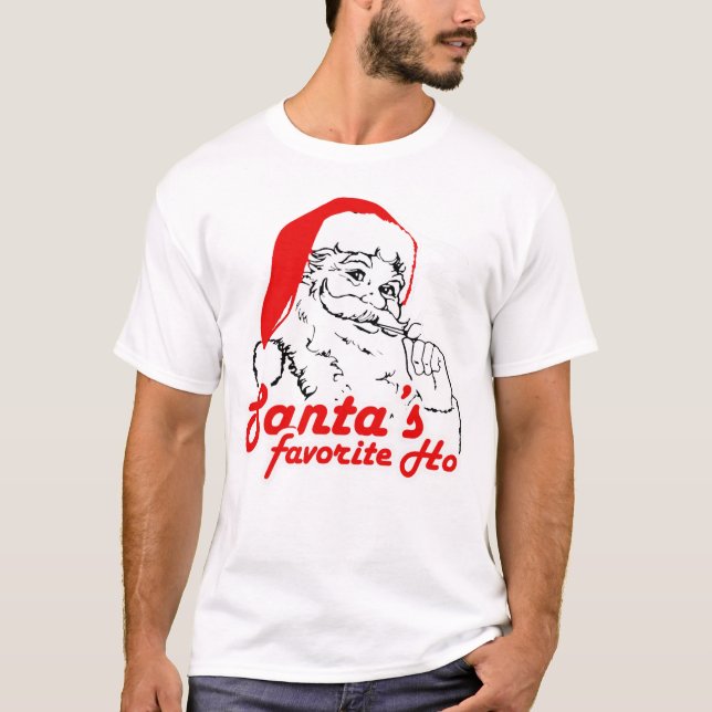 T-SHIRT PÈRE NOËL FAVORIT HO (Devant)