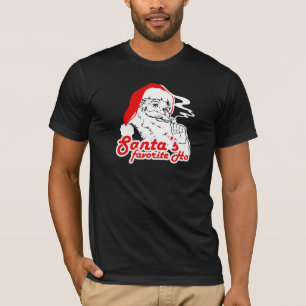 T-SHIRT PÈRE NOËL FAVORITE HO