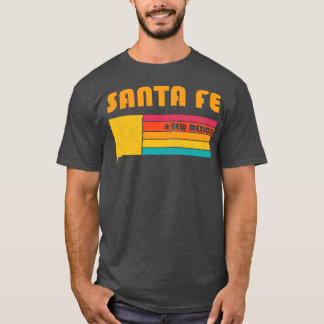 T-shirt Père Noël Fe Nouveau Mexique Souvenir Vintage