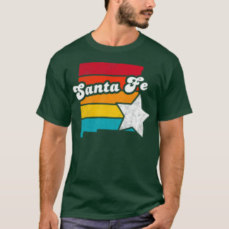 T-shirt Père Noël Fe Nouveau Mexique Vintage Souvenir désh