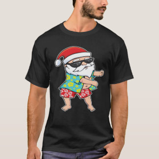 T-shirt Père Noël flottant