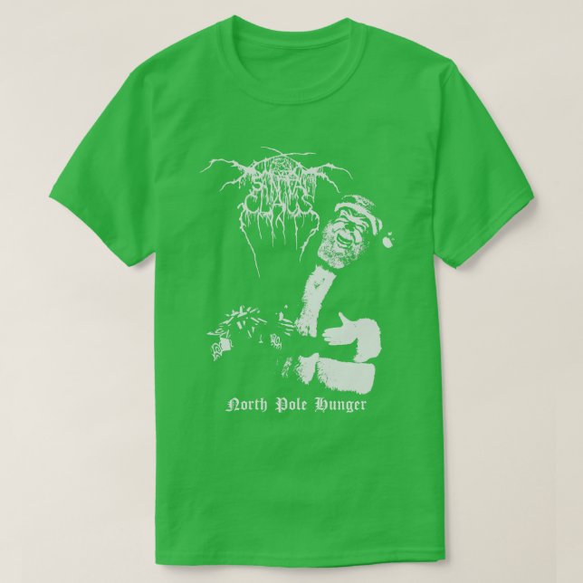 T-shirt Père Noël foncé (Design devant)