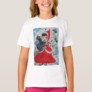 T-shirt Père Noël Helper Kids Noël