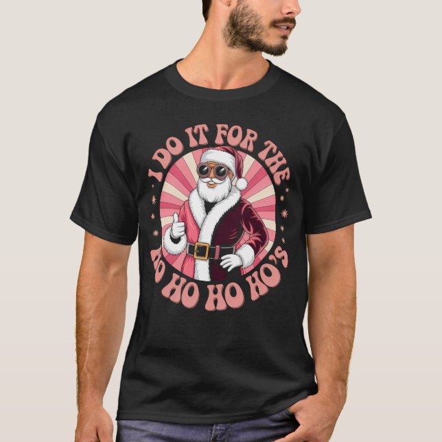 T-shirt Père Noël Ho Ho Ho (Devant)