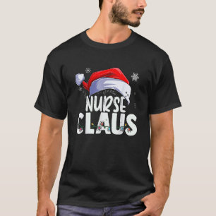 T-shirt Père Noël infirmière costume de Noël assorti