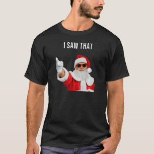 T-shirt Père Noël Je L'Ai Vu