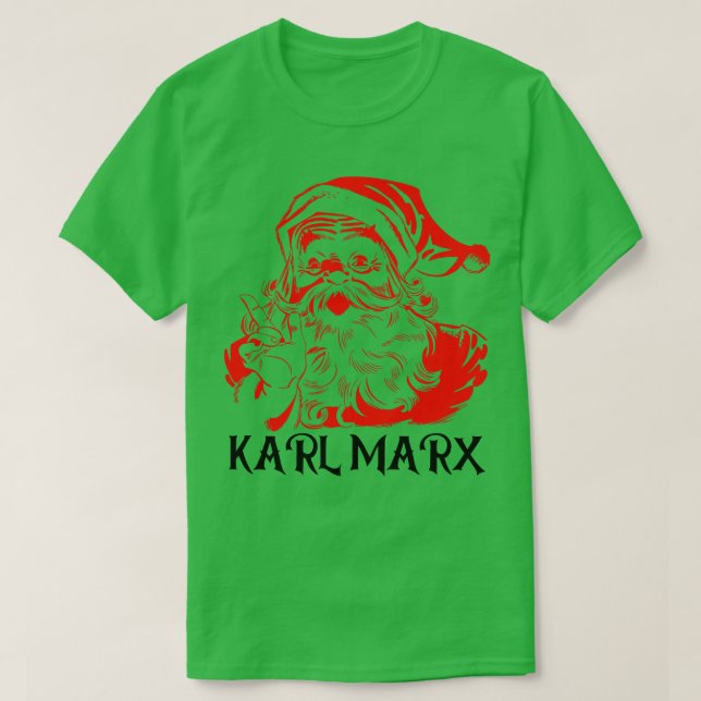 T-shirt Père Noël Karl Marx (Design devant)
