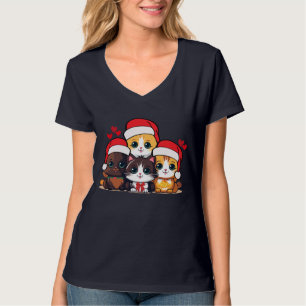 T-shirt Père Noël Kittens