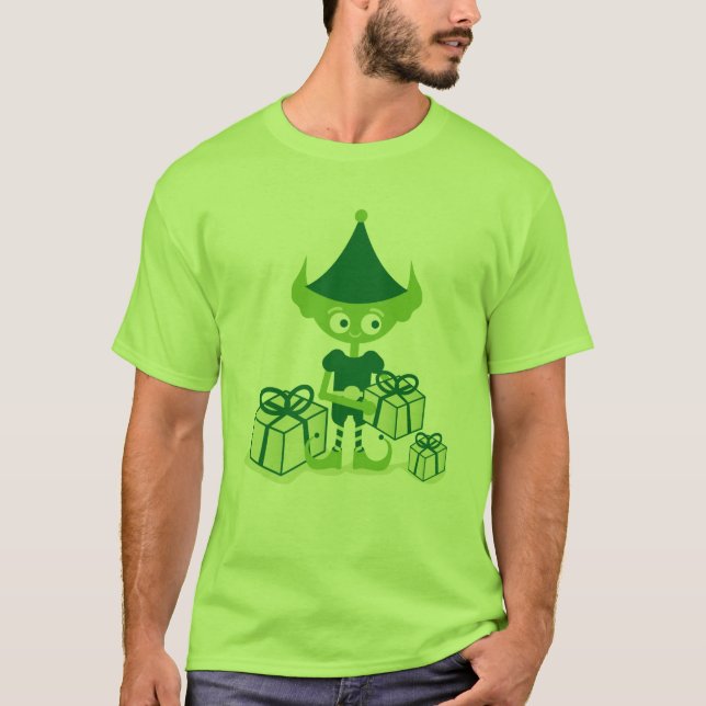 T-shirt Père Noël Little Helper (Devant)