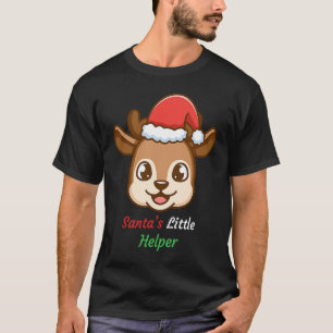 T-shirt Père Noël Little Helper Reinder