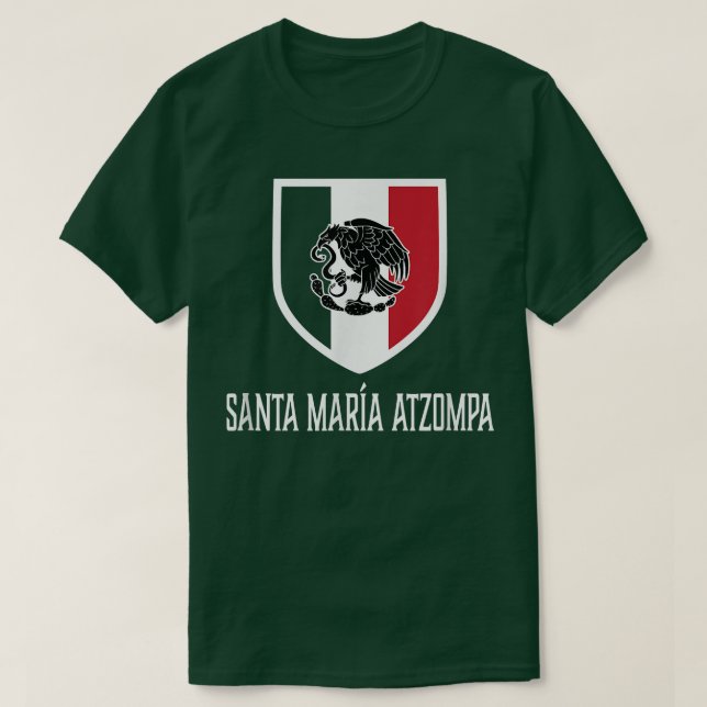 T-shirt Père Noël Maria Atzompa, Mexique  (Design devant)