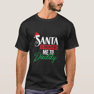 T-shirt Père Noël Me Promet À Papa Noël Famille Xm