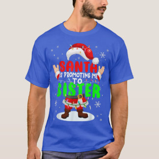 T-shirt Père Noël me promet Soeur Noël Grossesse Ann