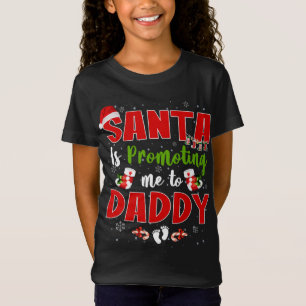 T-Shirt Père Noël M'Encourage À Paître Empreinte Empreinte
