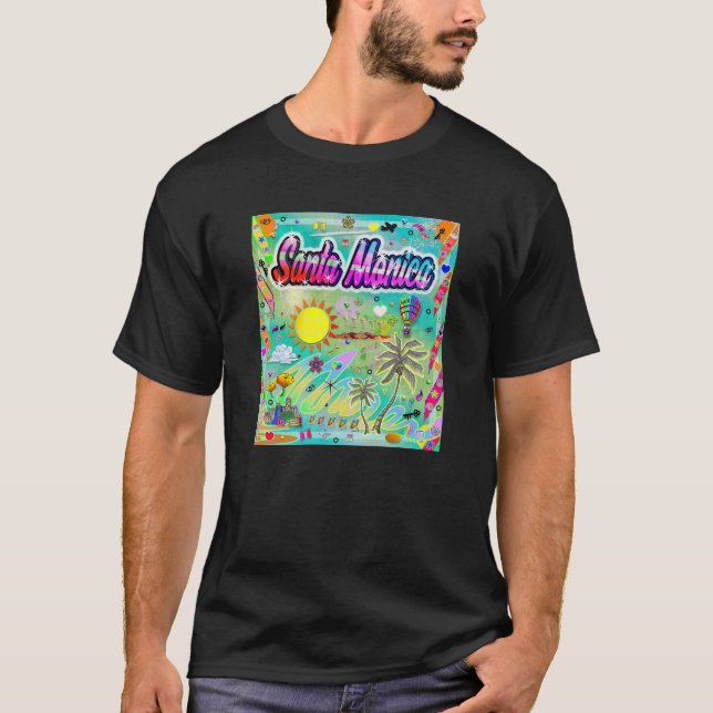 T-shirt père Noël Monica "Nu Era" (Devant)