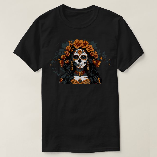T-shirt père Noël muerte (Design devant)