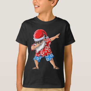 T-shirt Père Noël Noël En Juillet Drôle Hommes Tropical Ha
