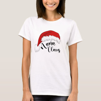 T-shirt Père Noël Noël Nana Claus