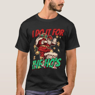 T-shirt Père Noël noir afro-américain Noël drôle de Noël