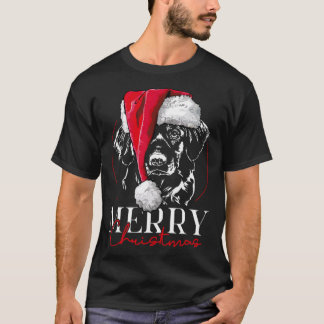 T-shirt Père Noël Nova Scotia Duck Tolling Retriever Merry