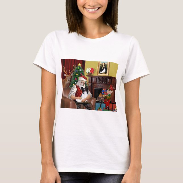 T-shirt Père Noël Papillon (Devant)
