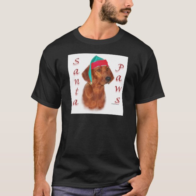 T-shirt Père Noël Paws (Devant)