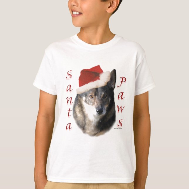 T-shirt Père Noël Paws (Devant)