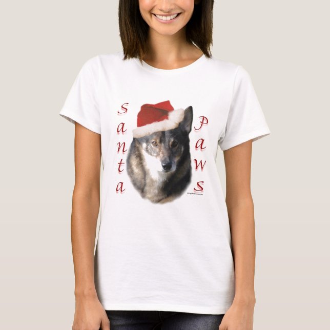 T-shirt Père Noël Paws (Devant)