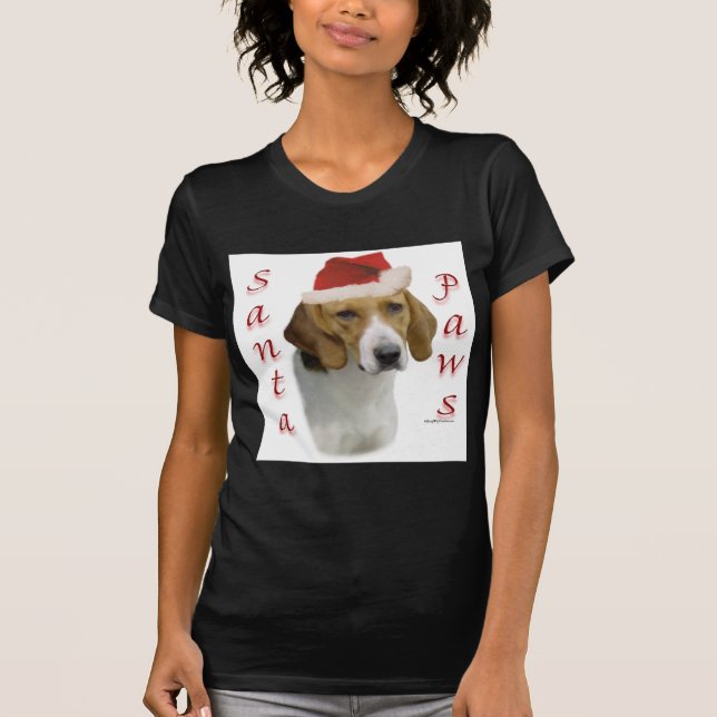 T-shirt Père Noël Paws, États-Unis (Devant)