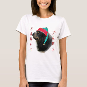 T-shirt Père Noël Paws, le Mastiff Tibétain