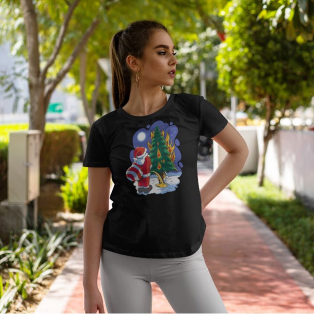 T-shirt Père Noël Pee (Créateur téléchargé)