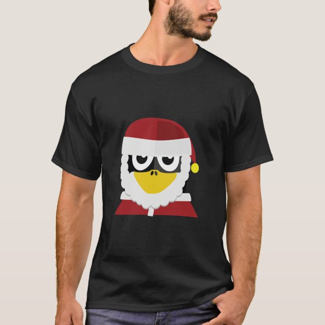 T-shirt Père Noël Penguin (Devant)
