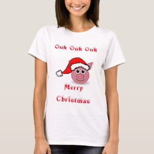 T-shirt Père Noël Piggy