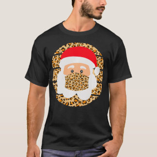 T-shirt Père Noël Portant le Masque Père Noël Quarantine N