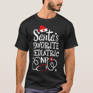 T-shirt Père Noël Préféré pédiatrique NP Infirmier pratici