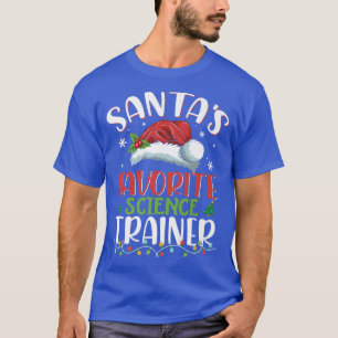 T-shirt Père Noël Professeur de sciences favori Noël Père