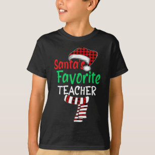 T-shirt Père Noël Professeur Favori Funny Noël Père Noël R