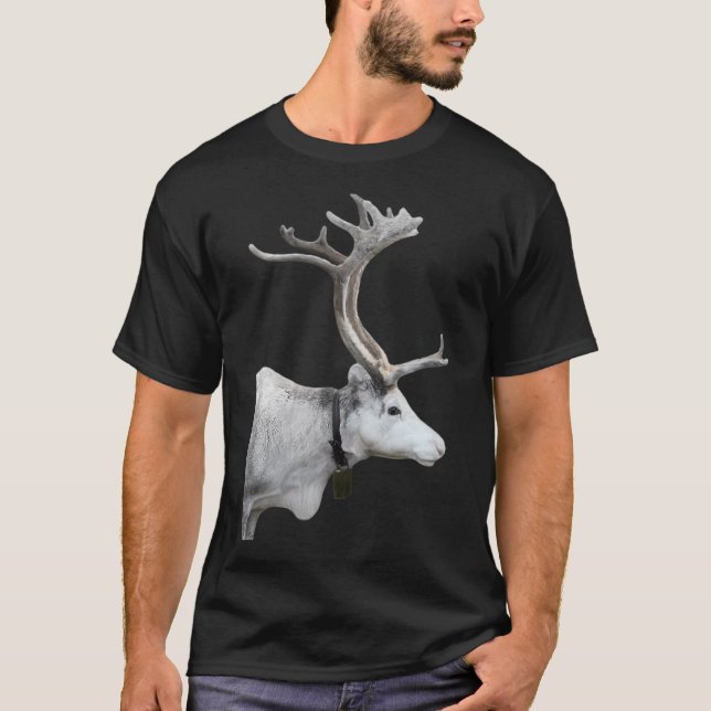T-shirt Père Noël Reindeer (Devant)