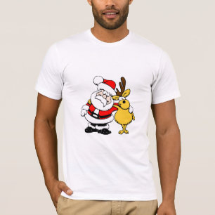 T-shirt père Noël & Reindeer