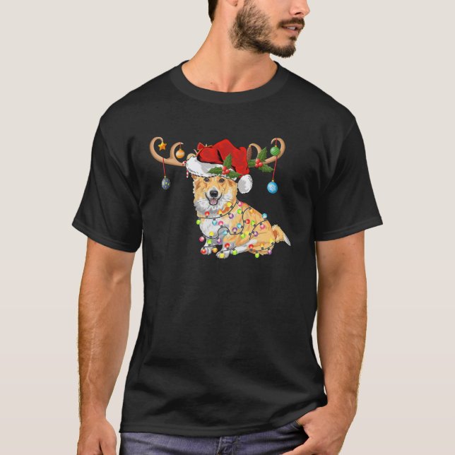 T-shirt Père Noël Reindeer Dancer Chemise Correspondant No (Devant)