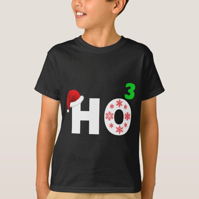T-shirt père Noël rit de Noël (Devant)