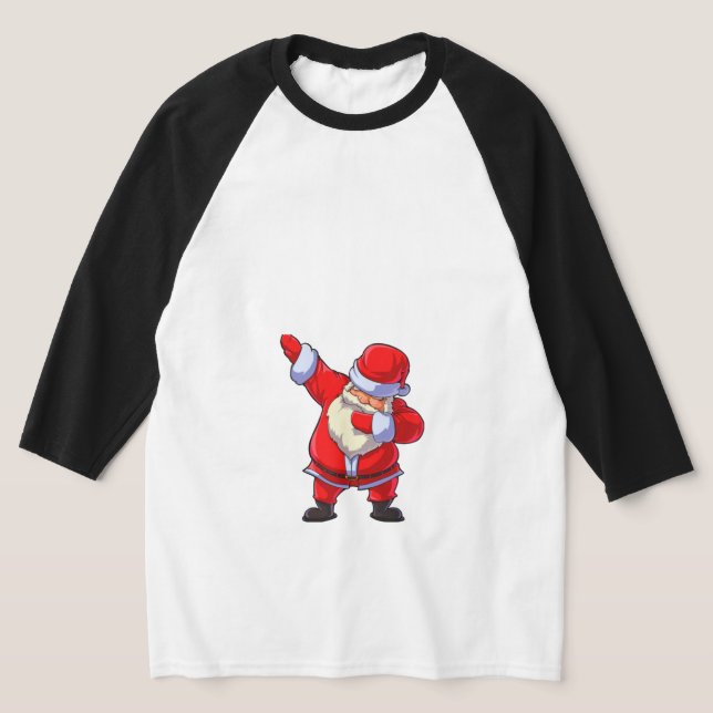 T-shirt Père Noël Rock (Poser)